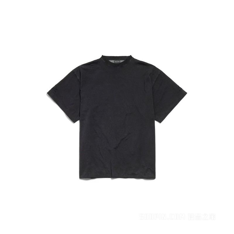 BALENCIAGA BACK双面廓形T恤