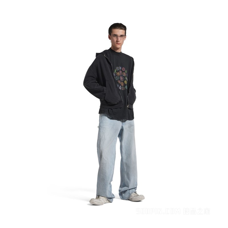 SPIRAL CREST中号版型T恤