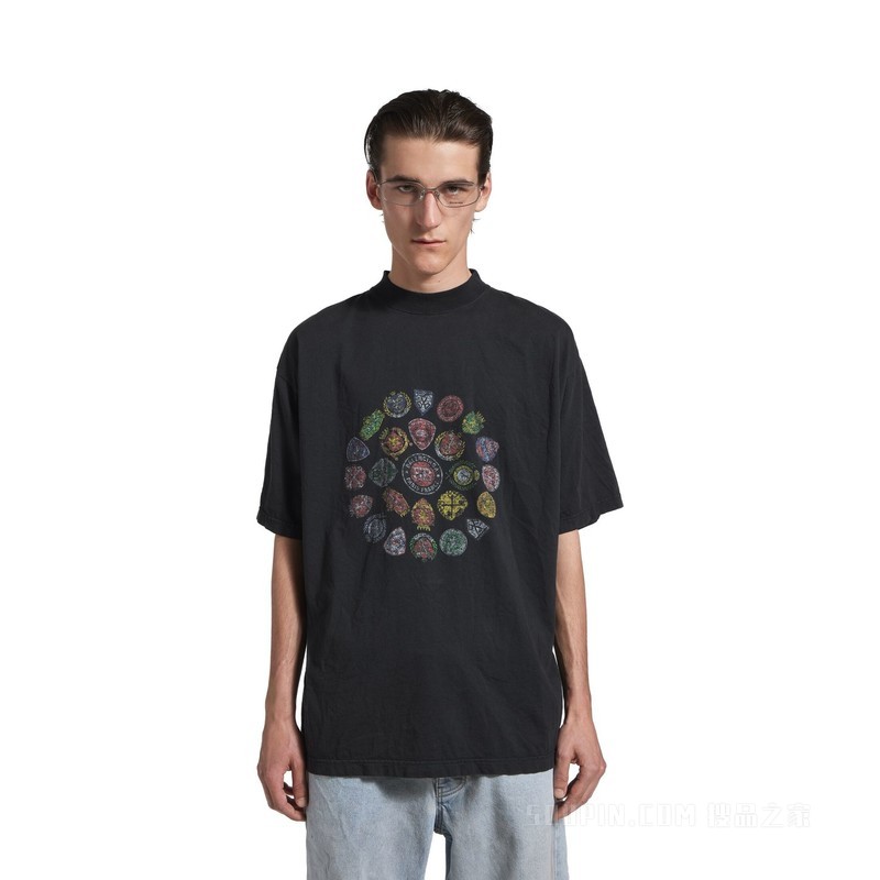 SPIRAL CREST中号版型T恤