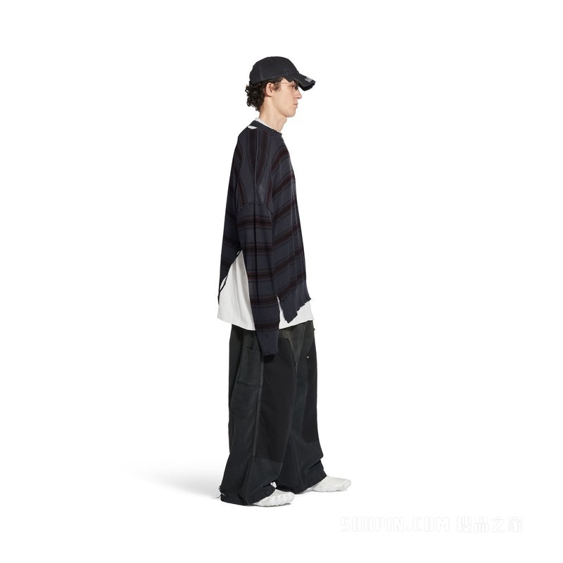 层叠针织衫