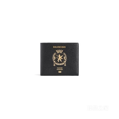 PASSPORT方形折叠钱包