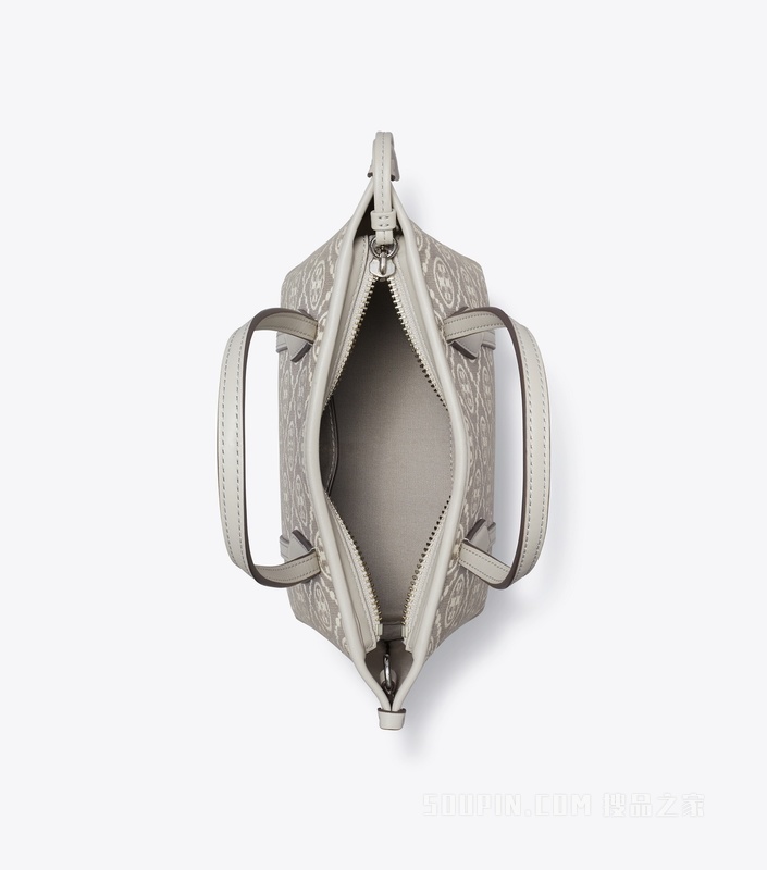 T Monogram Perry 迷你托特包 灰色