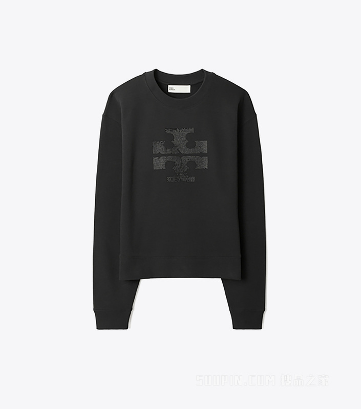 Logo 运动衫 黑色