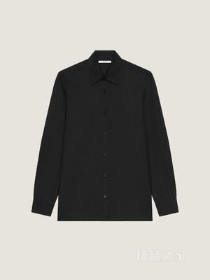 修身版型GIVENCHY Paris LOGO提花衬衫