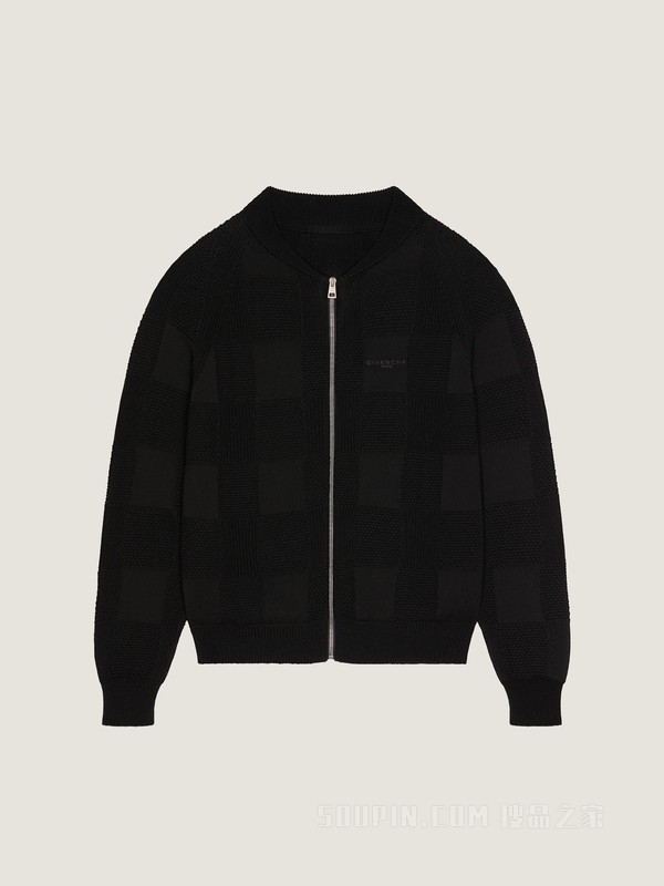 GIVENCHY Paris LOGO刺绣拉链开衫