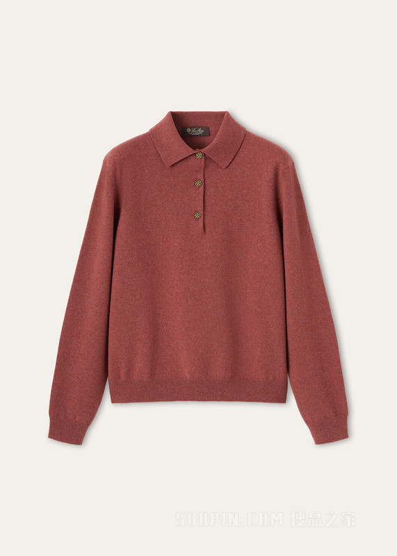 Classic 女士Polo衫 小羊绒