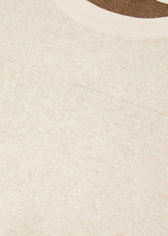 Piako女士圆领上衣 绵羊毛, 棉