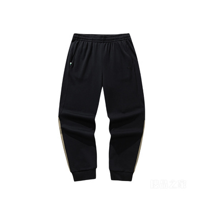 安踏生活系列ANTA ICONIC男子泡芙绒针织运动长裤