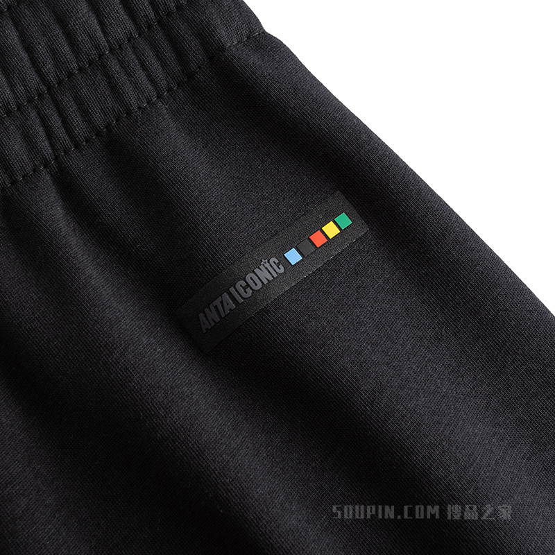 安踏生活系列ANTA ICONIC男子泡芙绒针织运动长裤