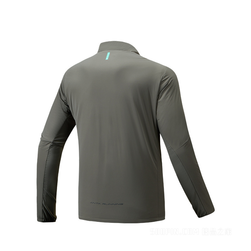 安踏进阶跑男子防泼水运动厚外套