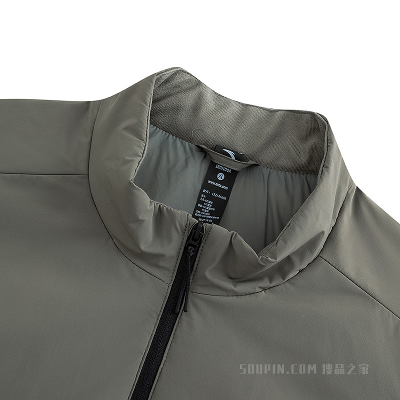 安踏进阶跑男子防泼水运动厚外套