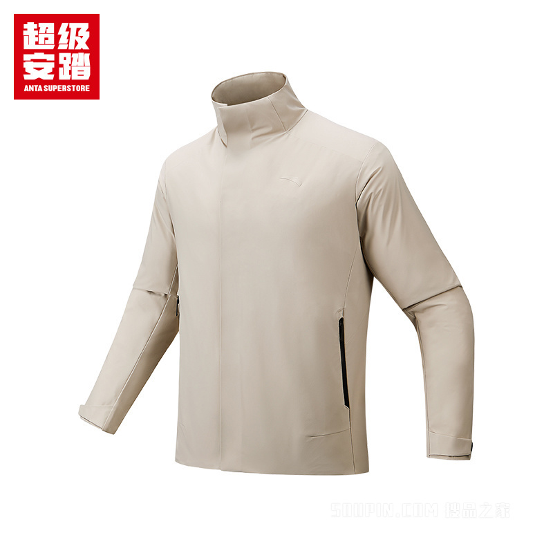 超级安踏城市通勤男子防泼水羽绒服