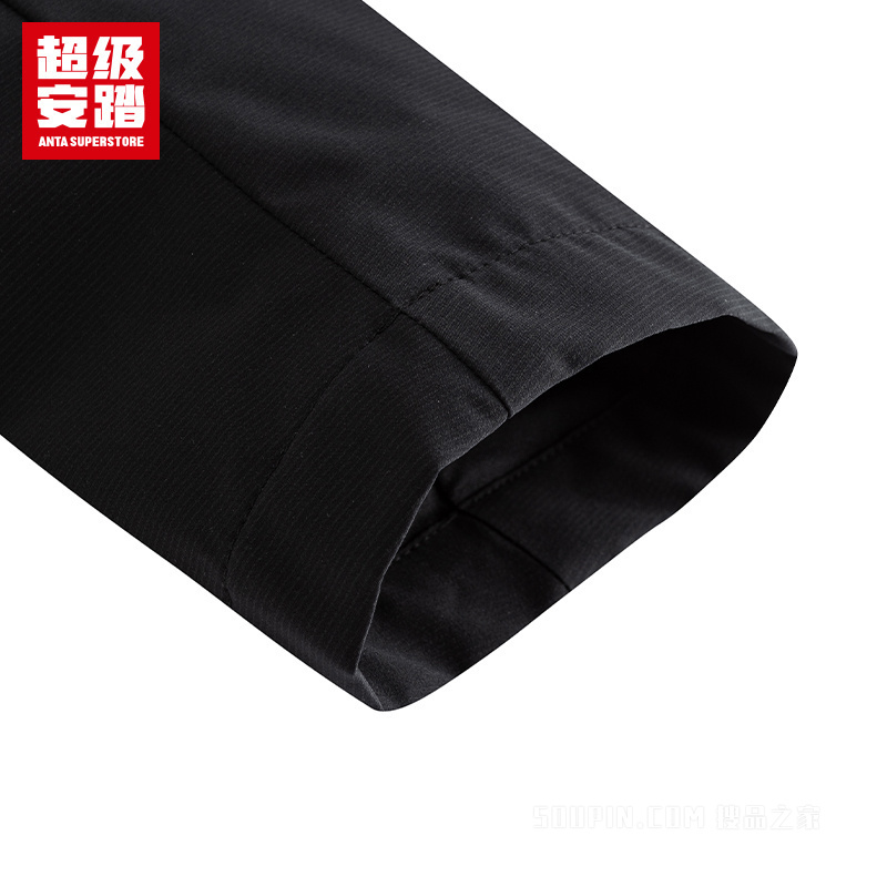 超级安踏跑训男子防泼水厚外套