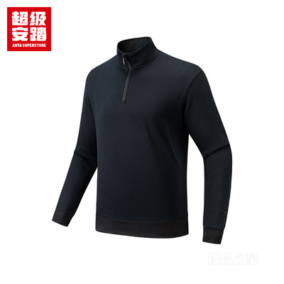 超级安踏潮流文化男子密暖绒套头卫衣