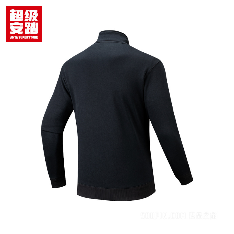 超级安踏潮流文化男子密暖绒套头卫衣