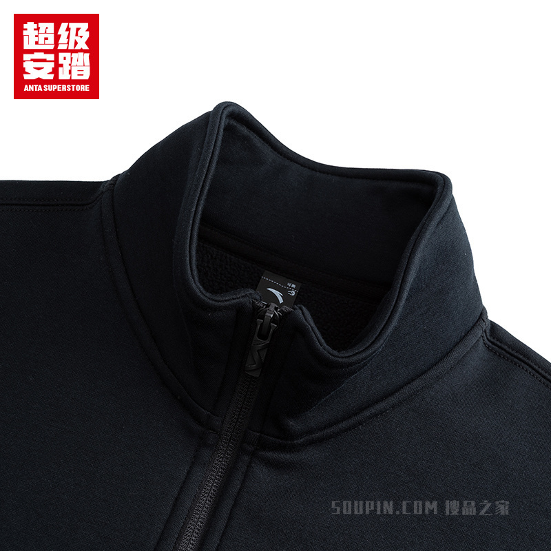 超级安踏潮流文化男子密暖绒套头卫衣
