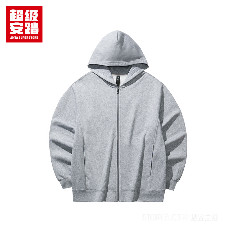 超级安踏潮流文化男子羊暖绒运动外套
