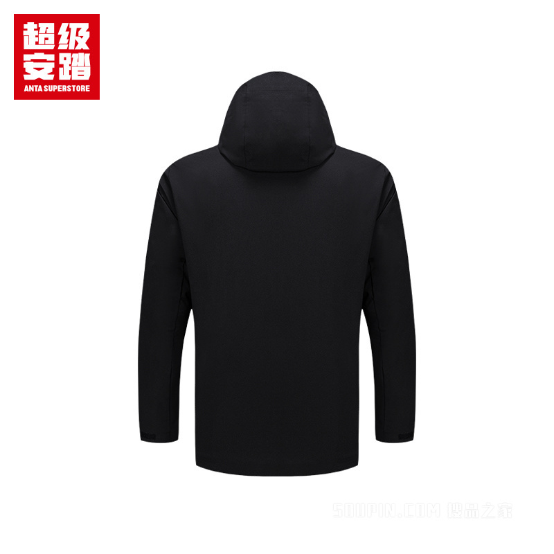 超级安踏跑训男子防泼水加厚外套