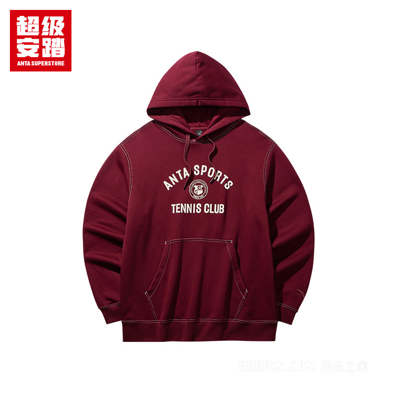 超级安踏潮流文化男子连帽卫衣