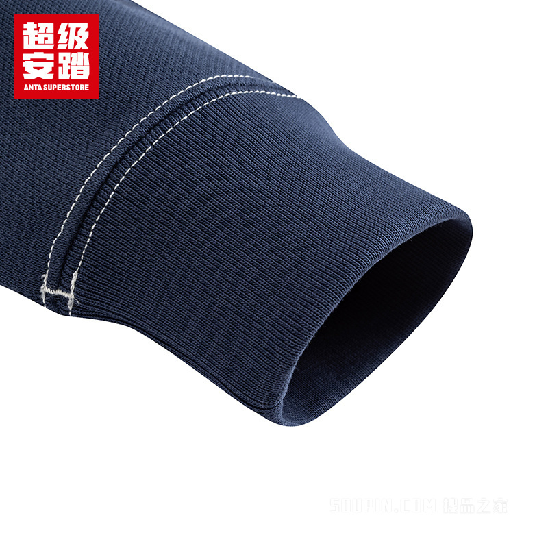 超级安踏潮流文化男子连帽卫衣
