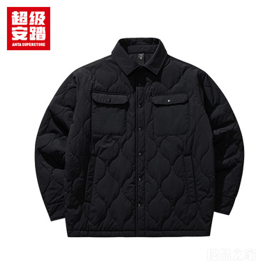 超级安踏潮流文化男子防风棉服