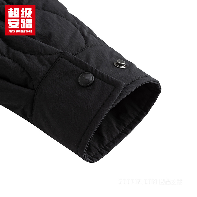 超级安踏潮流文化男子防风棉服