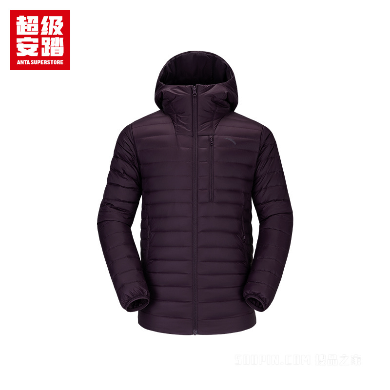 超级安踏户外男子防泼水羽绒服