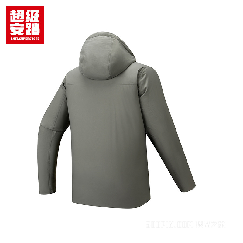 超级安踏「六度芯羽绒服」户外防水透湿男子羽绒冲锋衣