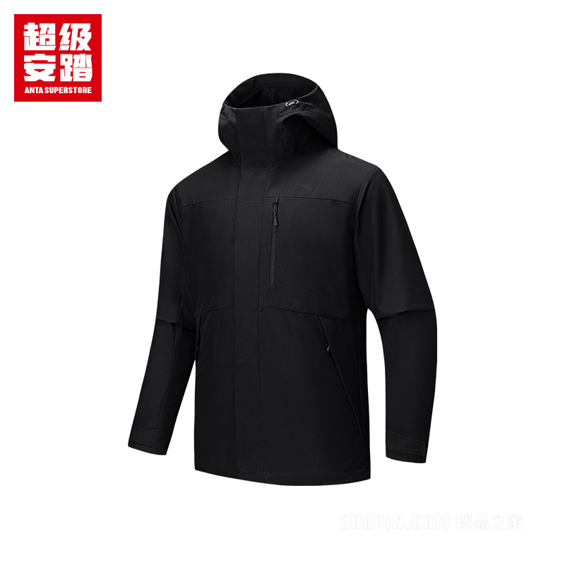 超级安踏户外男子防泼水两件套