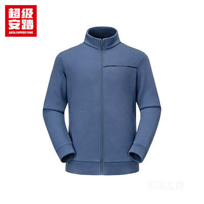 超级安踏跑训男子密暖绒运动外套