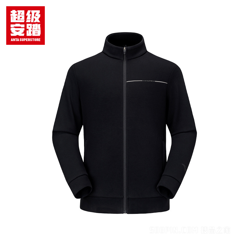 超级安踏跑训男子密暖绒运动外套