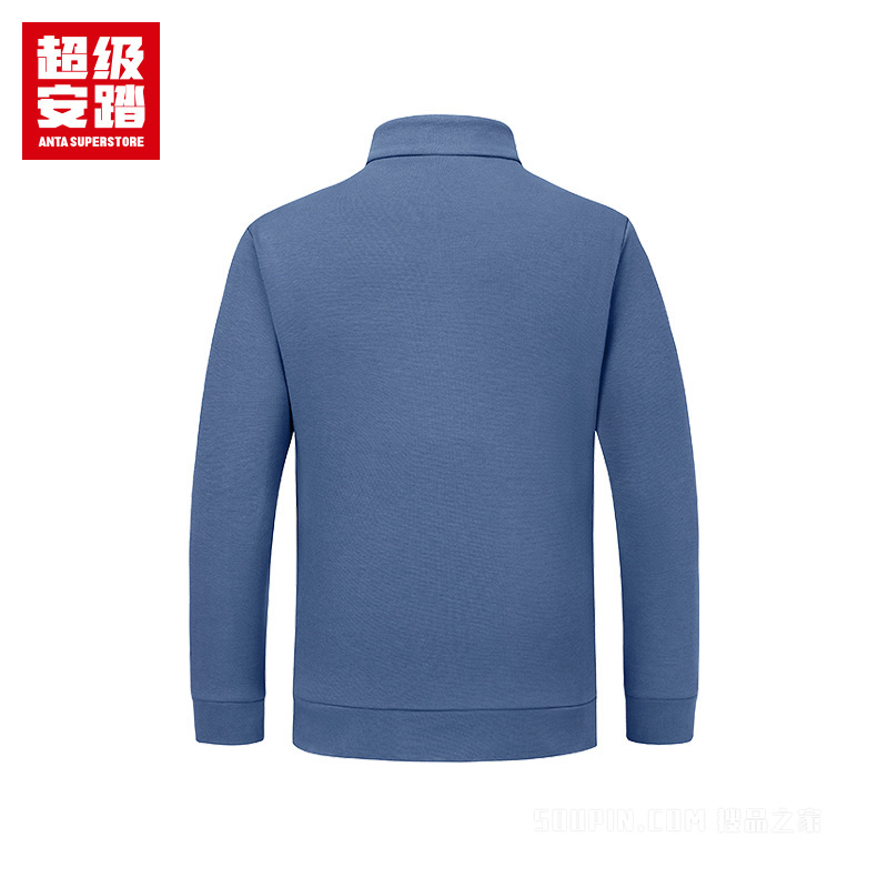 超级安踏跑训男子密暖绒运动外套