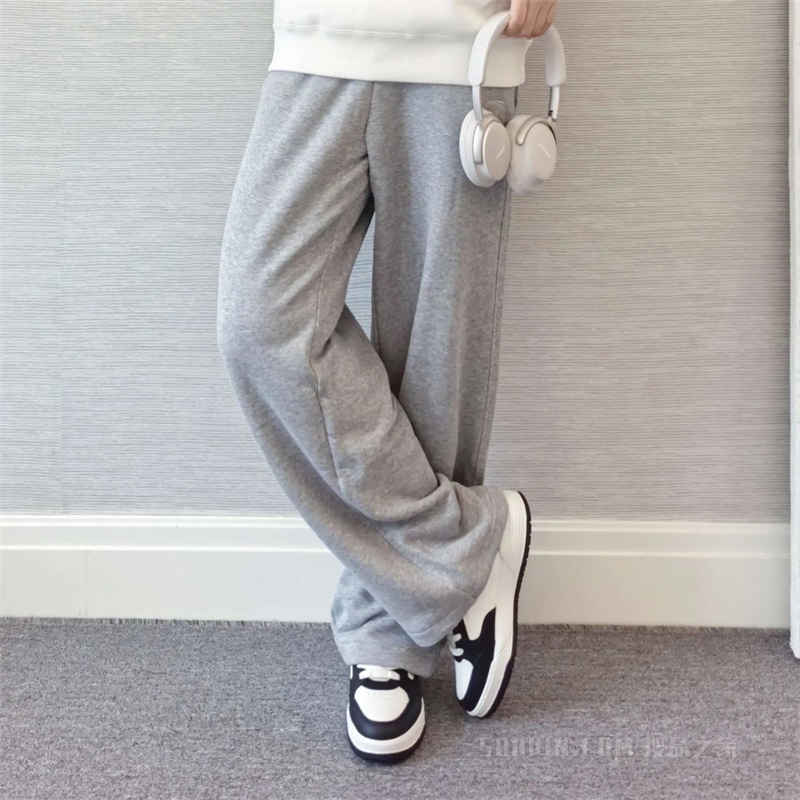 安踏运动复古男子针织运动长裤