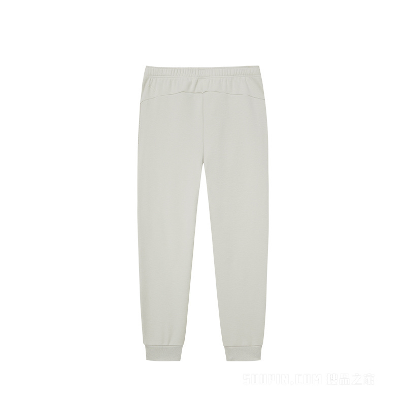 安踏训练男子密暖绒针织运动长裤