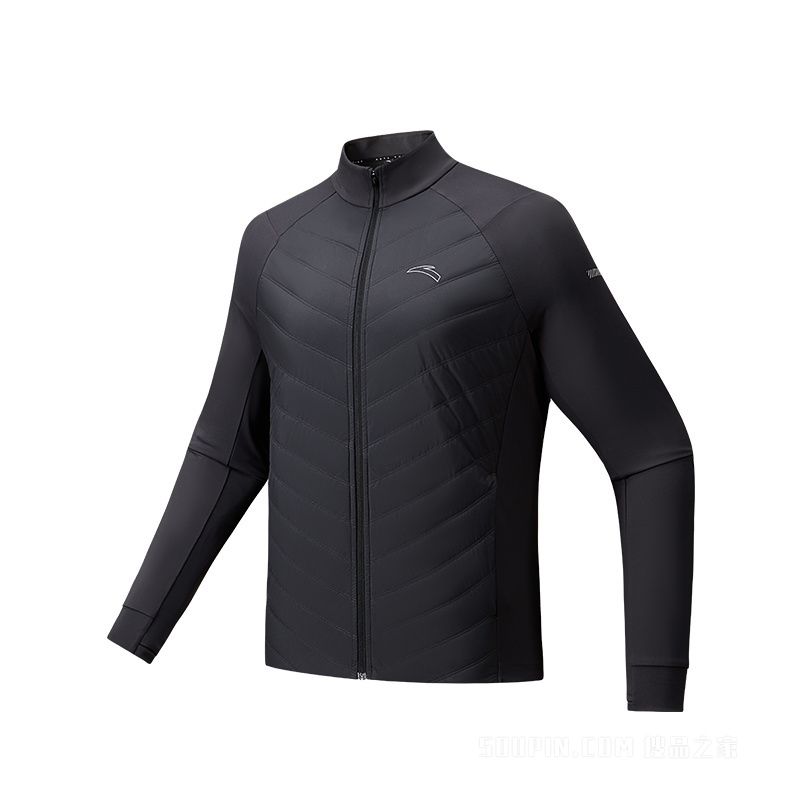 安踏进阶跑男子加厚茄克外套