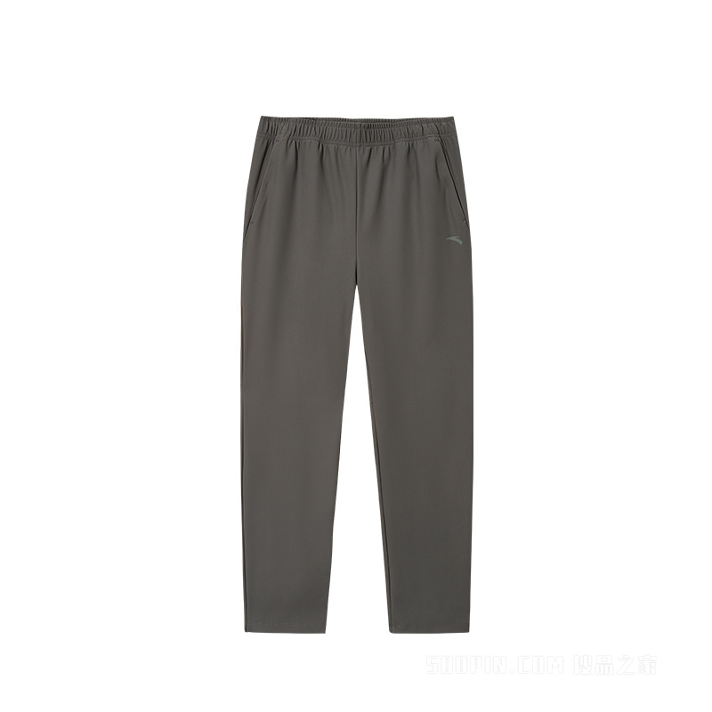 安踏型动裤男子轻暖绒针织运动长裤