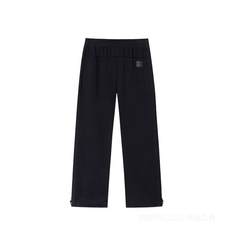 安踏出行男子中空密暖绒针织运动长裤