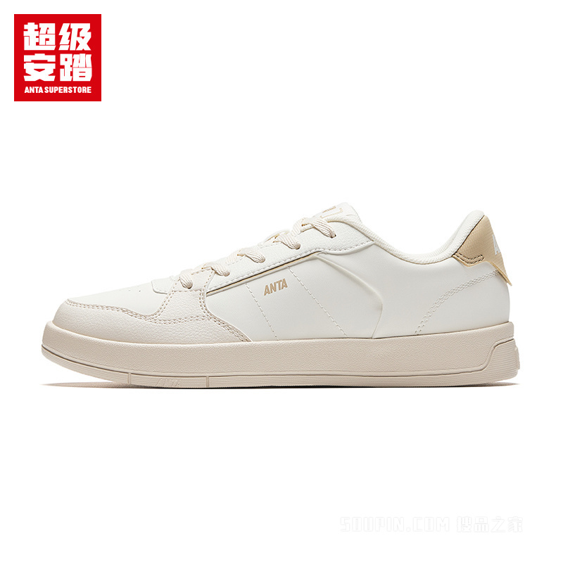 超级安踏女子小白板鞋