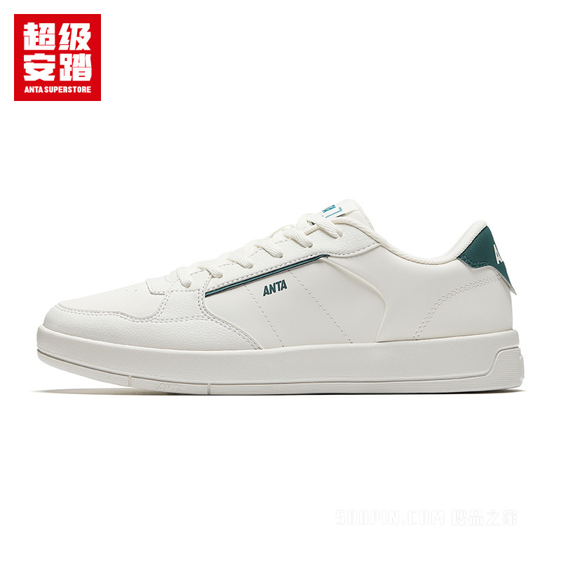 超级安踏男子小白板鞋
