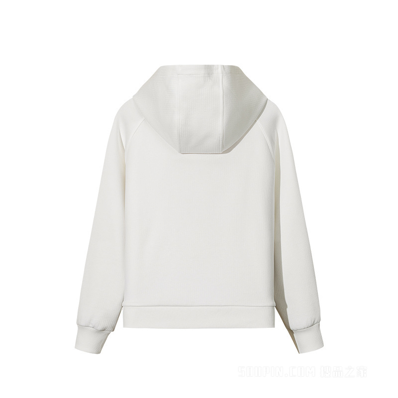 安踏训练女子动型科技连帽卫衣