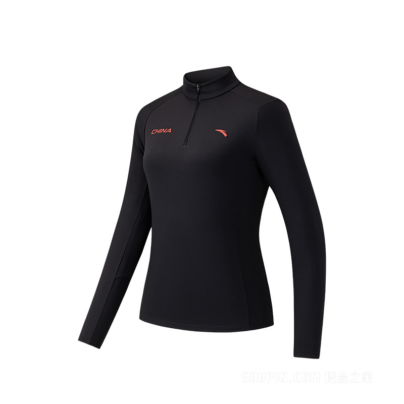 安踏综训系列ANTA CHN女子轻暖绒长袖针织衫