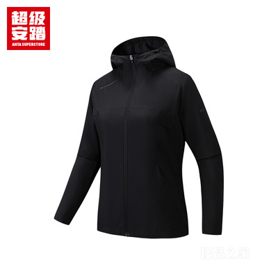 超级安踏跑训女子防泼水运动外套