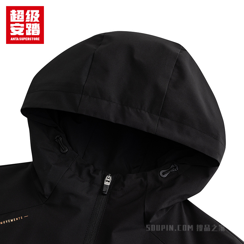 超级安踏跑训女子防泼水运动外套