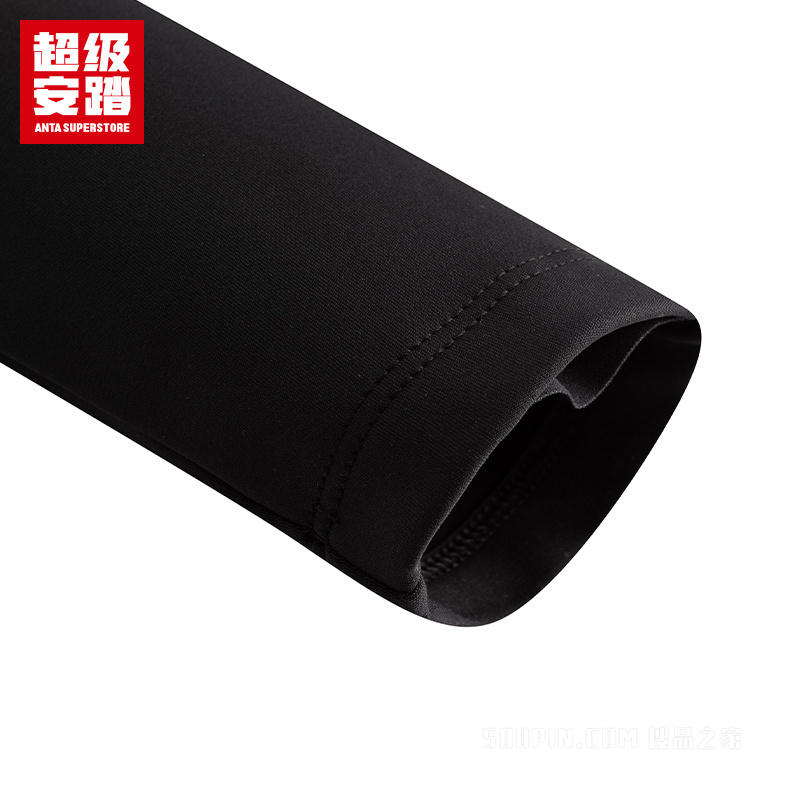 超级安踏跑训女子轻暖绒抗菌长袖针织衫