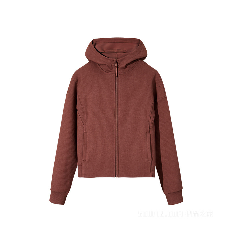 安踏出行女子密暖绒运动外套