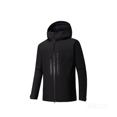 安踏冠军徒步GORETEX黑标男子羽绒冲锋衣