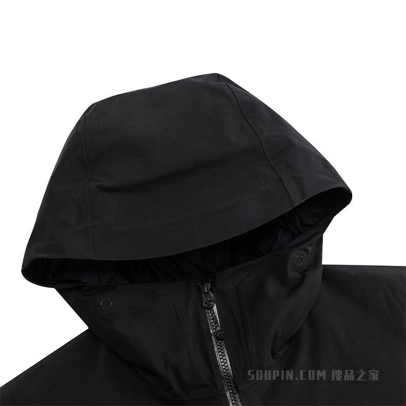安踏冠军徒步GORETEX黑标男子羽绒冲锋衣