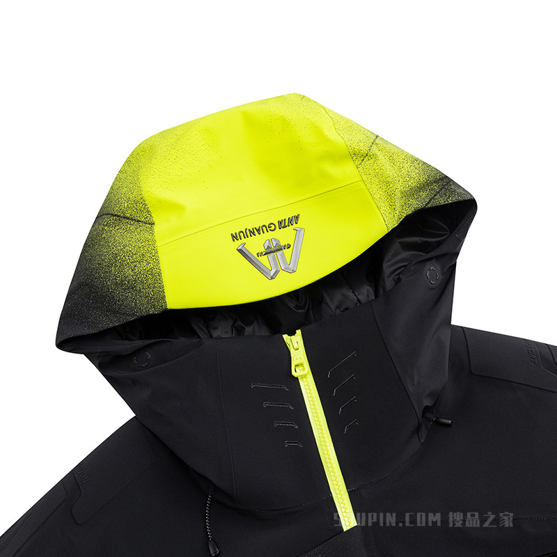安踏冠军滑雪男子防泼水滑雪服厚外套