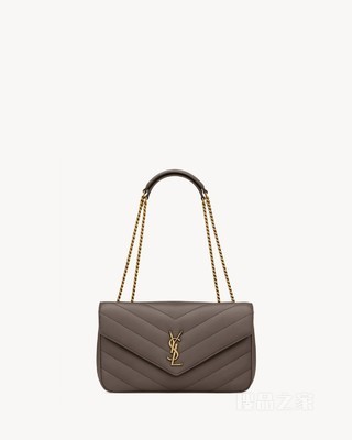 LOULOU中号绗缝小羊皮手袋