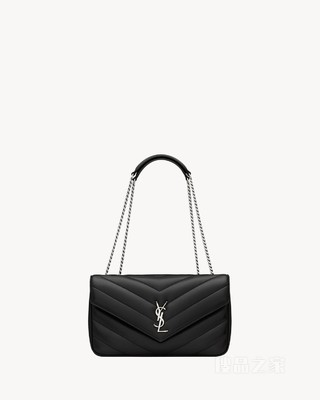 LOULOU中号绗缝小羊皮手袋